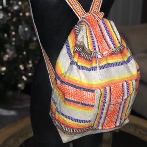 New Large Mexican bohemian backpack.